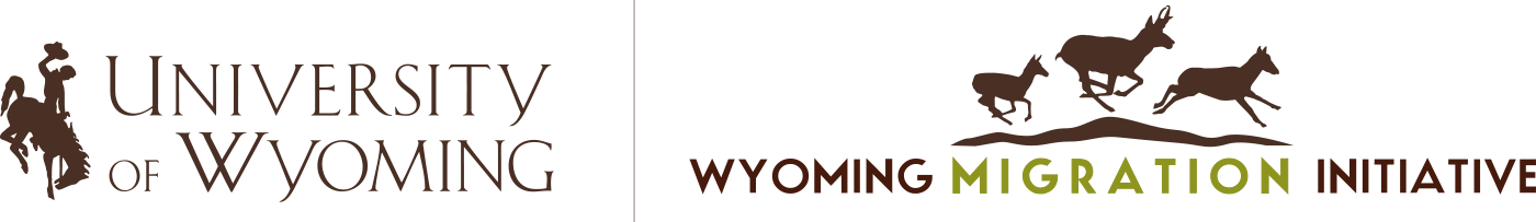 University of Wyoming & Wyoming Migration Initiative logos